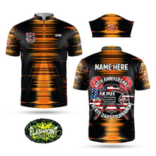 Load image into Gallery viewer, MOMA 2026 State Dart Jersey - Orange - Personalized