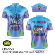 Load image into Gallery viewer, QS558 Suicide Prevention Spread Love Like Cheese - Fundraiser 2026