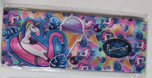 Load image into Gallery viewer, RTS - Slap Koozie - Unicorns & Ice Cream - Free Shipping!