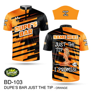BD103 Dupes Bar Just The Tip Orange - Personalized