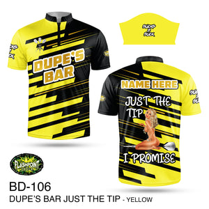 BD106 Dupes Bar Just The Tip Yellow - Personalized