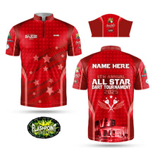 Load image into Gallery viewer, All Star Dart Tournament Jersey 2025 - Red
