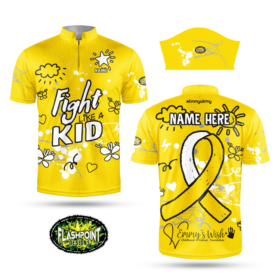 QS592 Emmys Wish Doodle Yellow - Fundraiser – FLASHPOINT DESIGNS