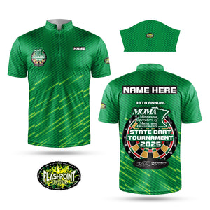 MOMA 2025 State Dart Jersey - Green - Personalized