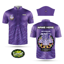 Load image into Gallery viewer, MOMA 2025 State Dart Jersey - Purple - Personalized
