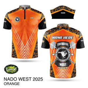 RTS - NADO Inaugural West Continental Orange Jersey - Limited Edition - SBS