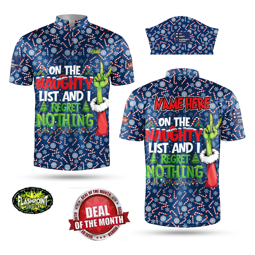 November Monthly Special - On The Naughty List 2   Personalized - Free Shipping!