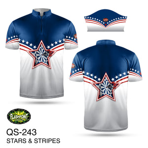 QS243 Stars & Stripes Personalized