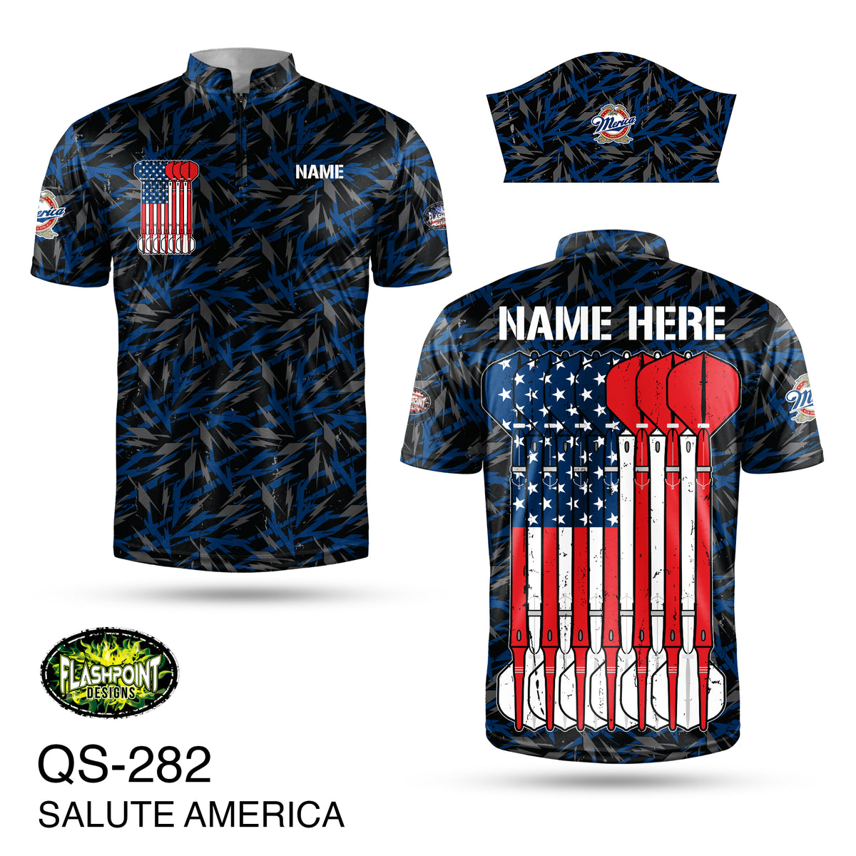 Salute Darts - Personalized – FLASHPOINT DESIGNS