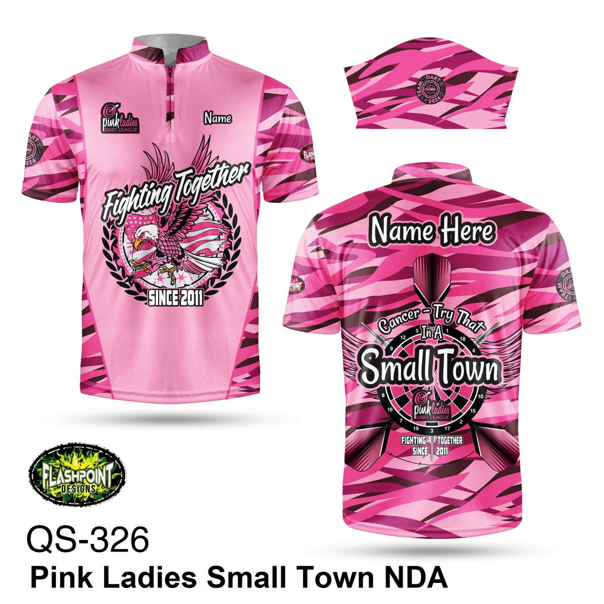 2024 Pink Ladies Small Town NDA Jersey - Fundraiser – FLASHPOINT DESIGNS