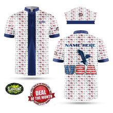 Load image into Gallery viewer, USA White Stripe - Personalized - August Monthly Special
