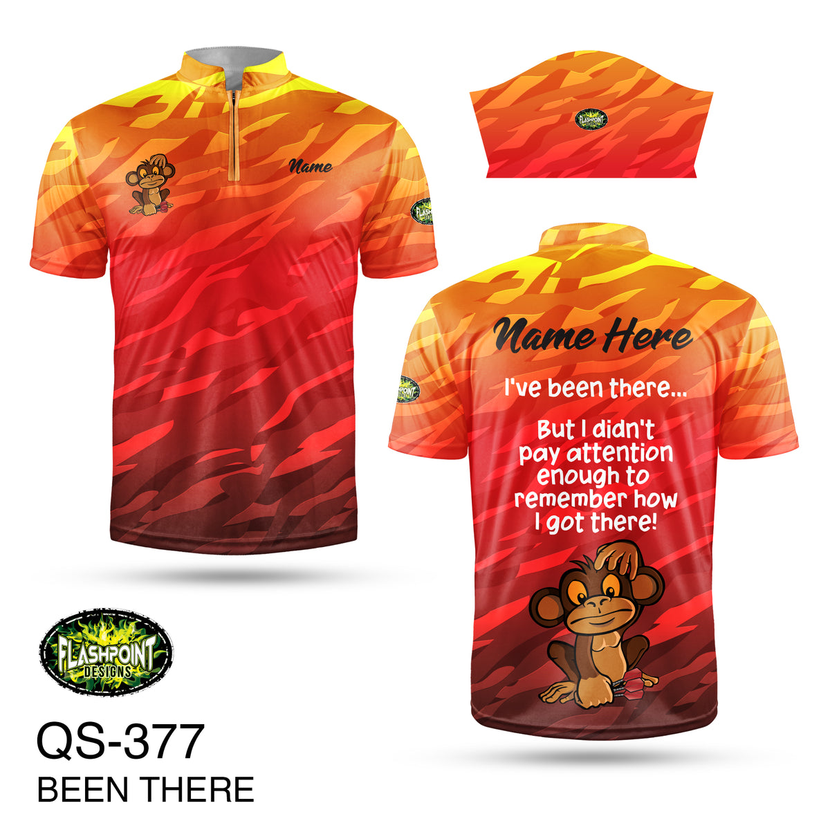 QS377 Been There - Personalized – FLASHPOINT DESIGNS