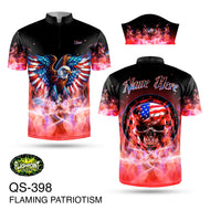 QS398 Flaming Patriotism - Personalized