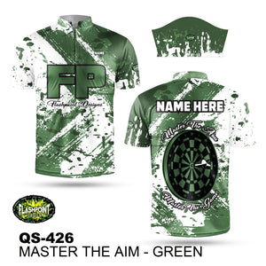 Master The Aim - Green - Personalized