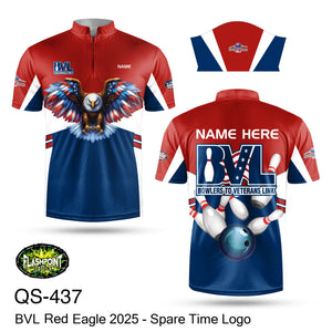 QS437 BVL Red Eagle 2025 - Spare Time Logo - Fundraiser