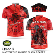 Monthly Special- QS518 Master The Aim - Red Black Reaper - Personalized