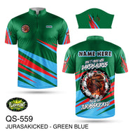 QS559 Ashley Wendt Official Player Jurasakicked Green Blue