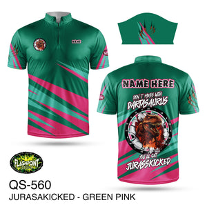 QS560 Ashley Wendt Official Player Jurasakicked Green Pink
