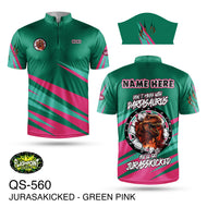 QS560 Ashley Wendt Official Player Jurasakicked Green Pink
