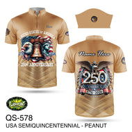 QS578 USA Semiquincentennial Anniversary Peanut - Free Shipping