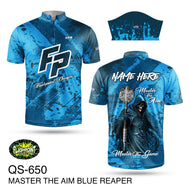 Monthly Special- QS650 Master The Aim - Blue Reaper - Personalized