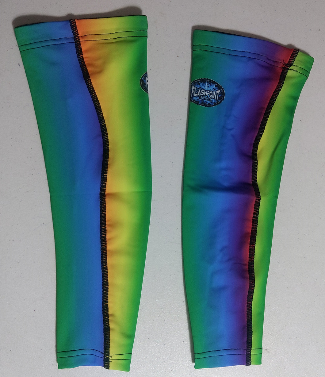 Arm Sleeve - Flashpoint Rainbow - RTS - Free Shipping!