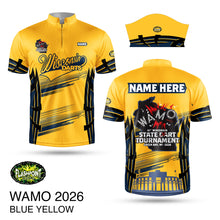 Load image into Gallery viewer, WAMO 2026 - Blue - Yellow -  Personalized Jersey

