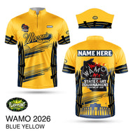 WAMO 2026 - Blue - Yellow -  Personalized Jersey