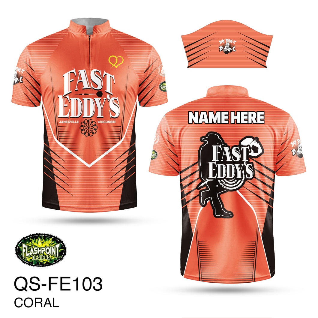 Fast Eddy's Coral - Personalized