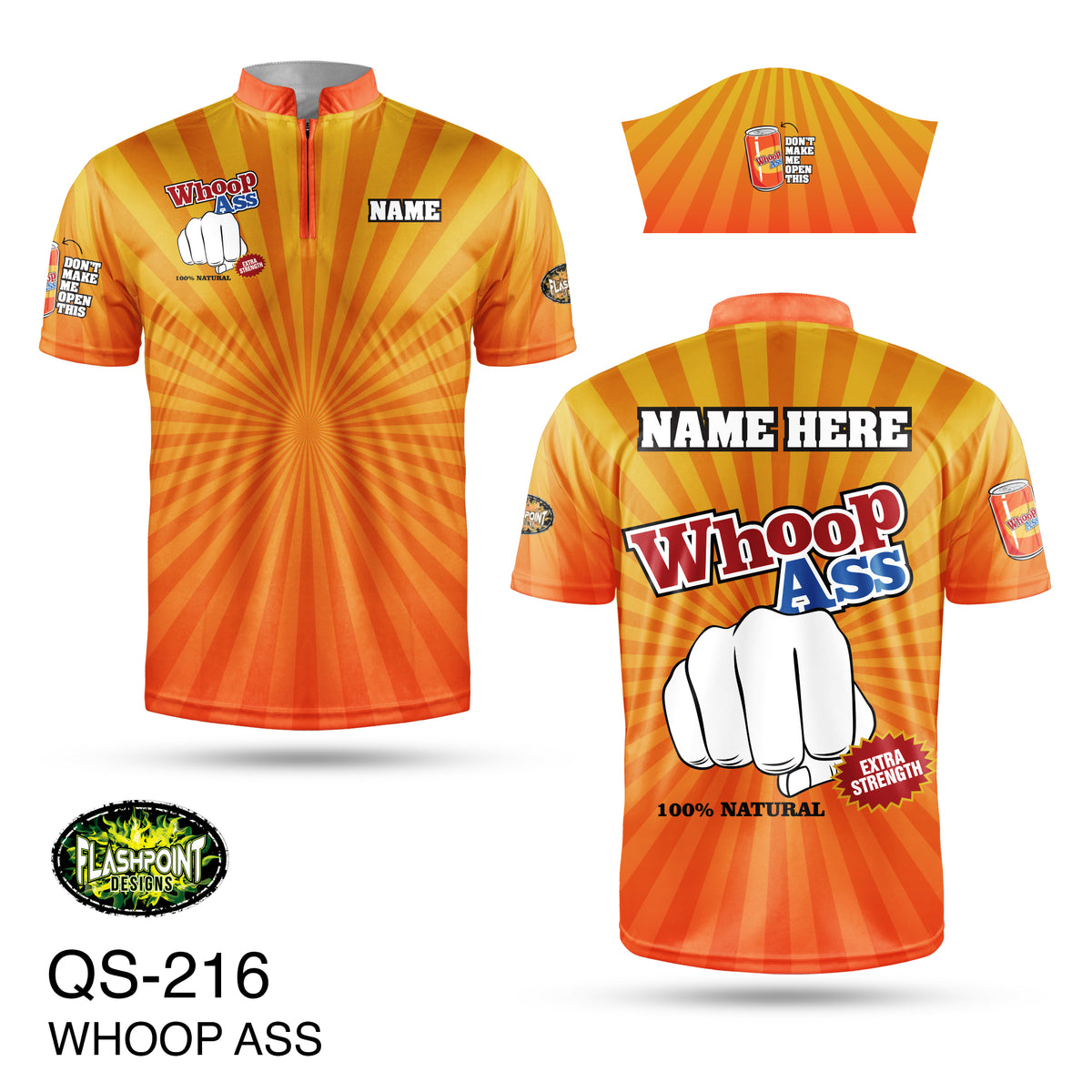Whoop Ass - Personalized – FLASHPOINT DESIGNS