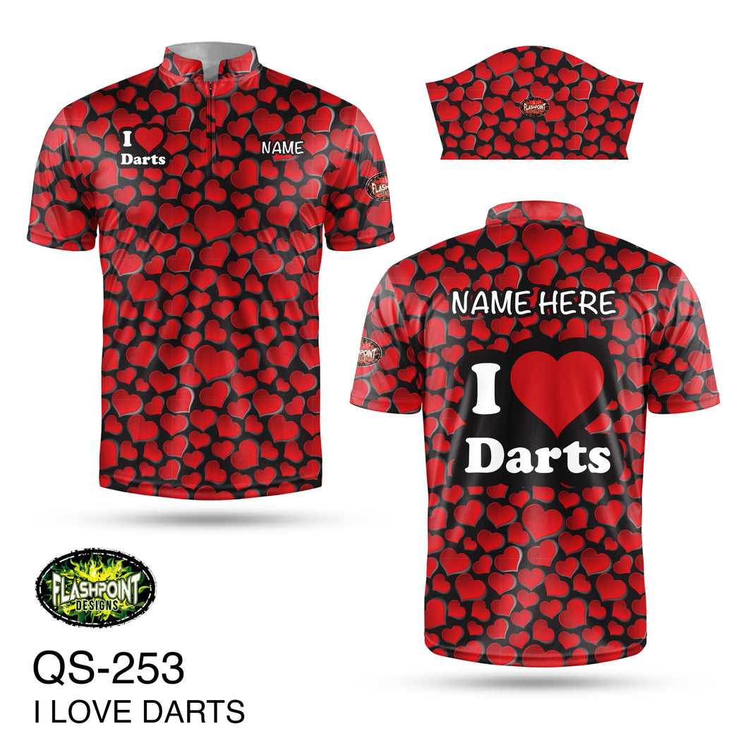 I love Darts - Personalized