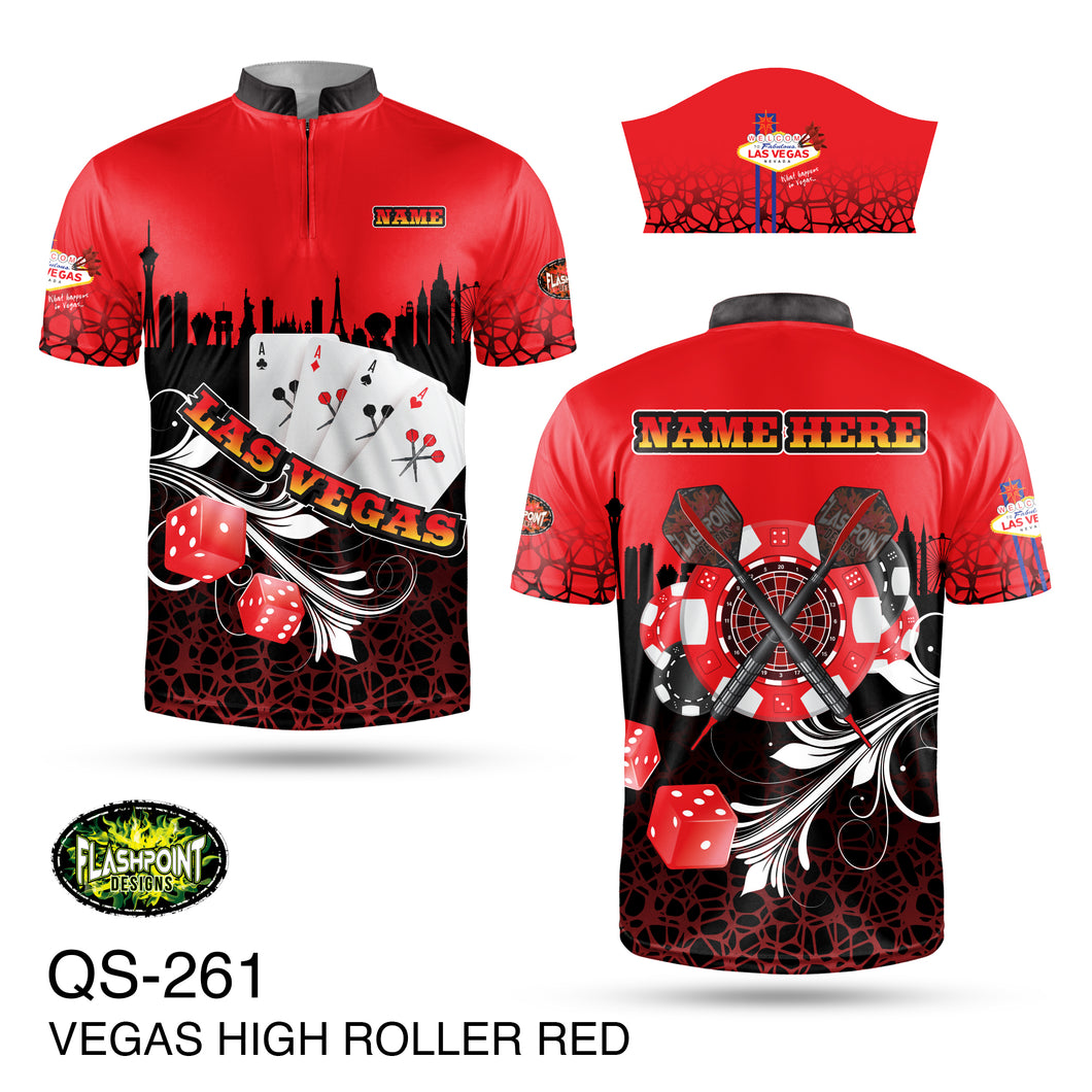 High Roller - Red - Personalized