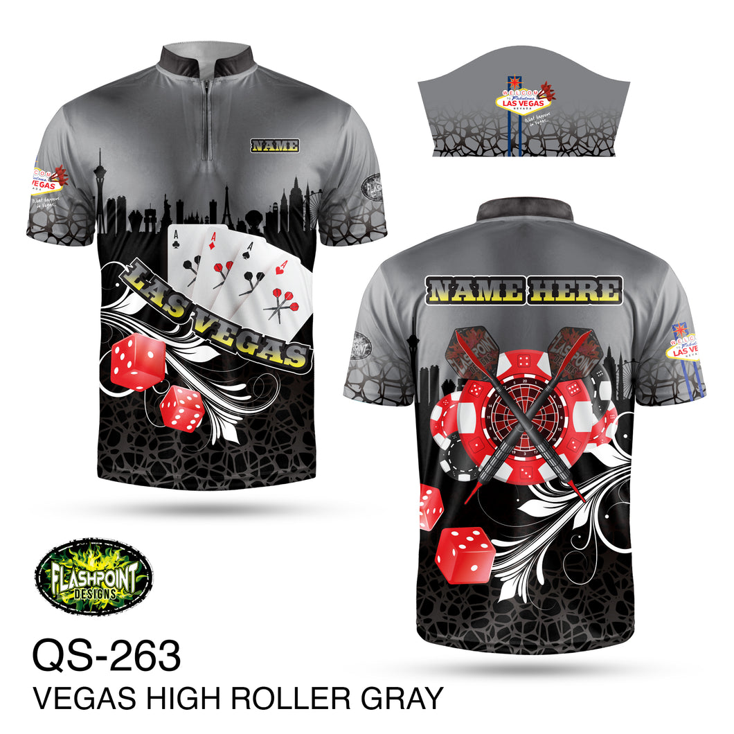 High Roller - Gray - Personalized