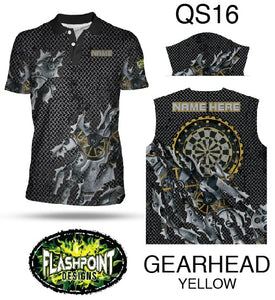 Gearhead Yellow- Personalized
