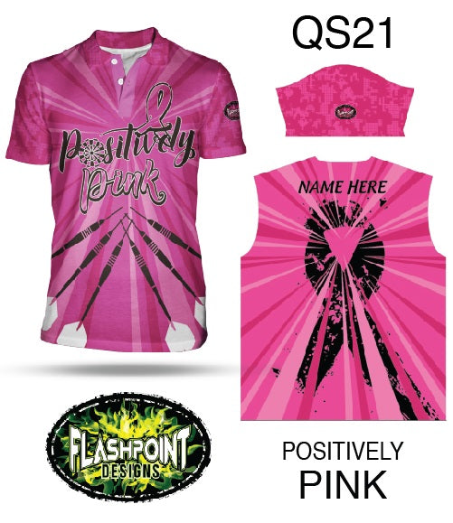 QS21 Positively Pink - Personalized – FLASHPOINT DESIGNS
