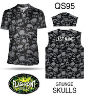Grunge Skulls - Personalized
