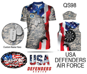 USA Defenders Air Force Military - Personalized