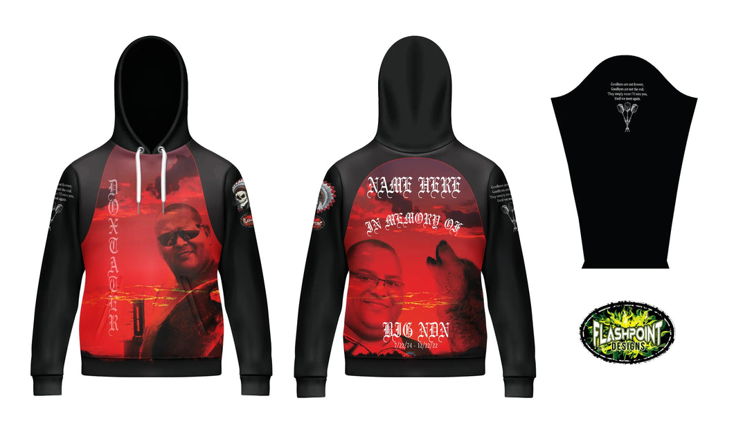 Scott Doxtater Memorial Hoodie - Personalized